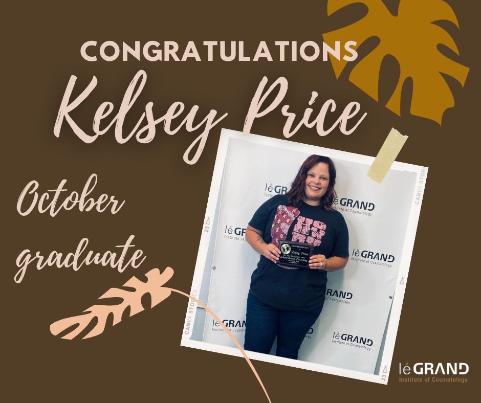 Congratulations Kelsey Price