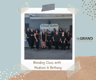 Blonding Class with Madison & Bethany