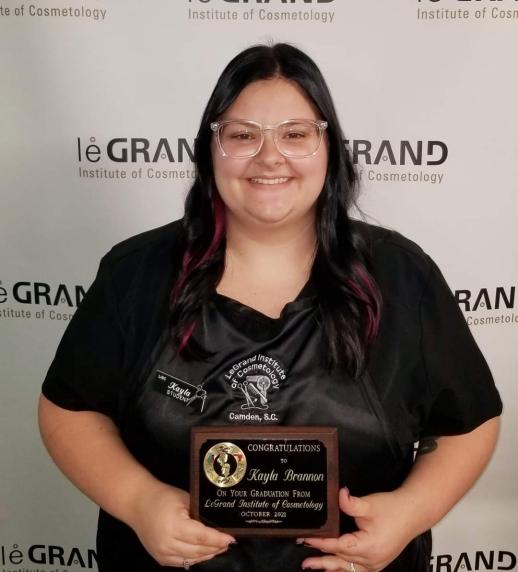 Congratulations Kayla Brannon